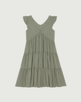 Ruffle Sleeveless Aloe Dress