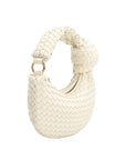 Brigitte Recycled Vegan Bag Charm Ivory