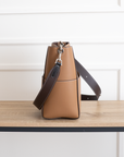 AALLYN Jordan Bucket Bag Tobacco
