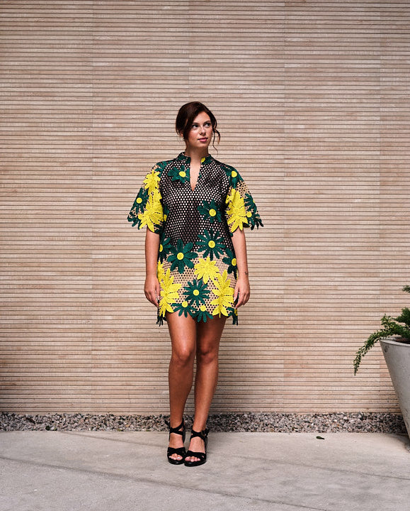 BuddyLove Lulu Daffodil boho dress with vibrant color and flowing silhouette