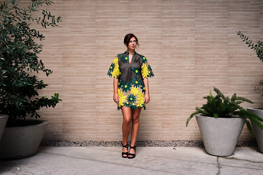 BuddyLove Lulu Daffodil boho dress with vibrant color and flowing silhouette