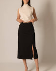 Butter Modal Midi Skirt