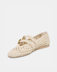 Women’s Baylee ballet flats by Dolce Vita crafted with a braided woven finish in crème.