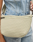 Ethereal Woven Neoprene Bag Sage