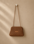 Daniella Lehavi Vivian Maxi Convertible Clutch Tan