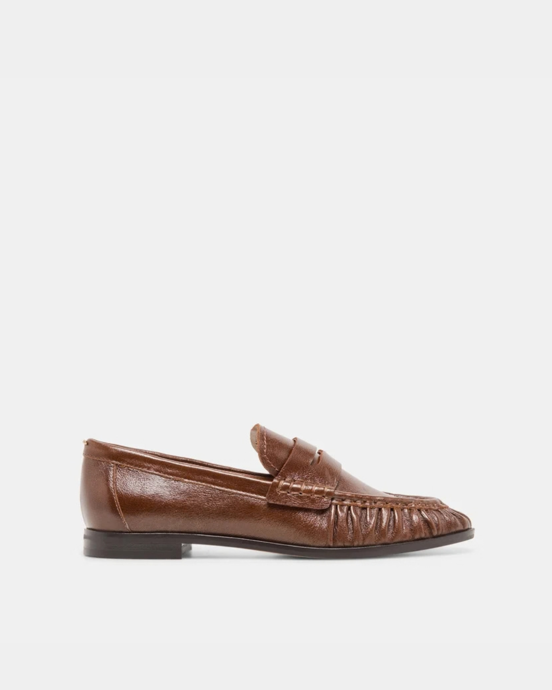 Dolce Vita Baxen leather loafer in Russet, side view