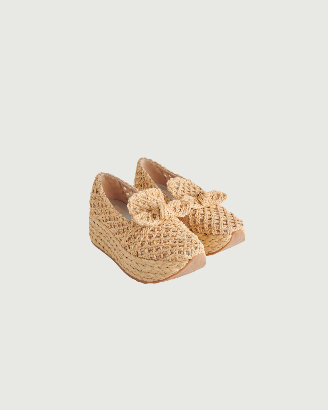 Jaka espadrille wedge by Dolce Vita featuring woven raffia and a classic espadrille sole.