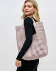 Zenith Hand Woven Knot Tote Nude