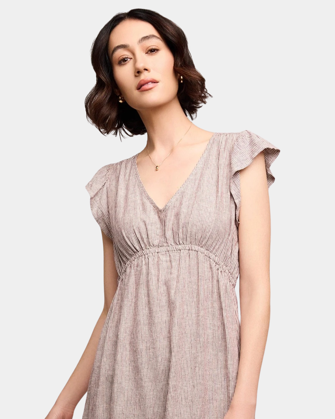 Eris stripe dress relaxed silhouette