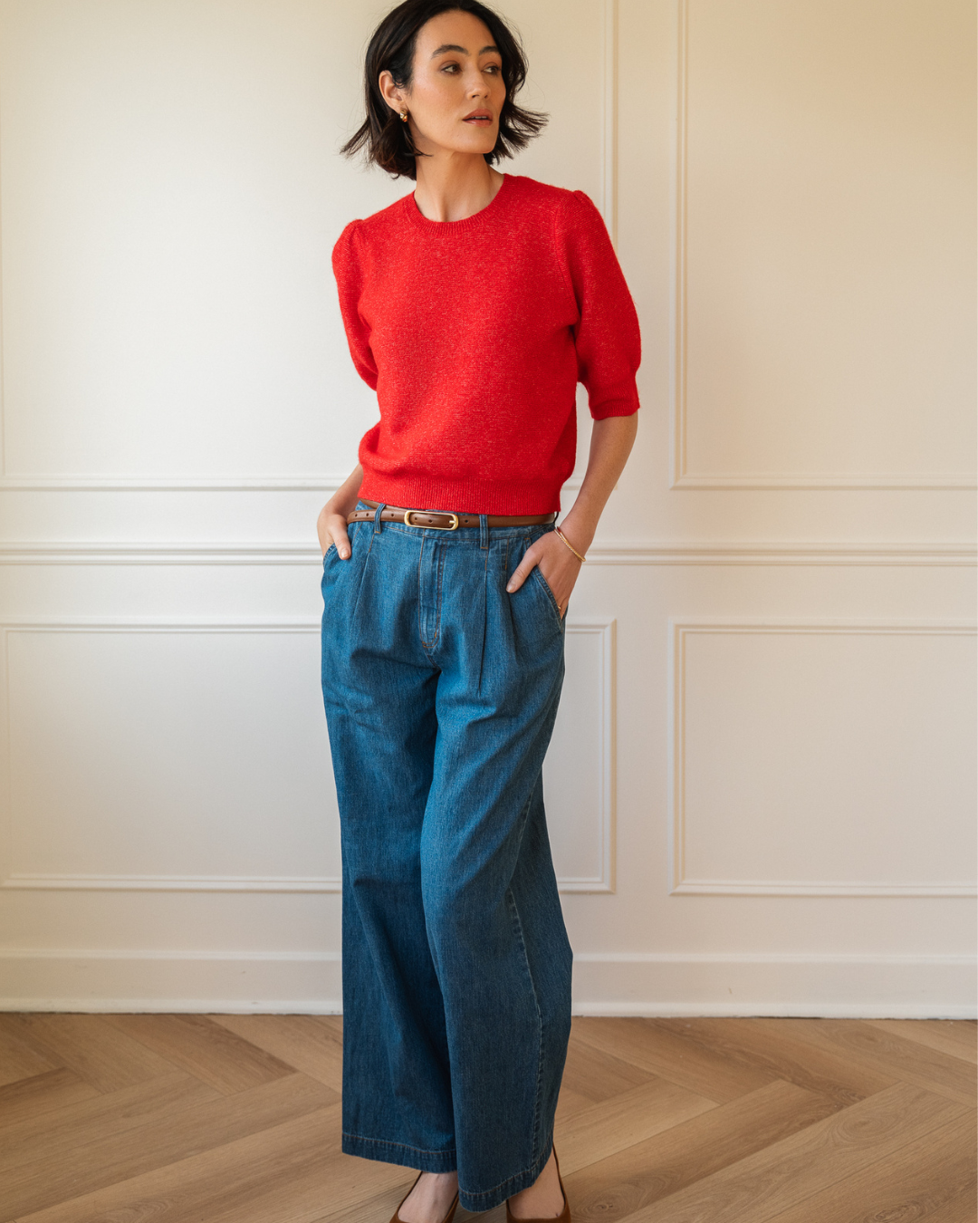 Gentle Fawn Marisol Sweater styled casually