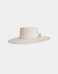 Side angle of the women’s statement fedora.