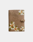 Oceans End Binnie faux leather notebook with lined pages designed in Hawaii