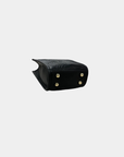 Oceans End Emily mini handbag with Protea artwork and tortoise shell handles