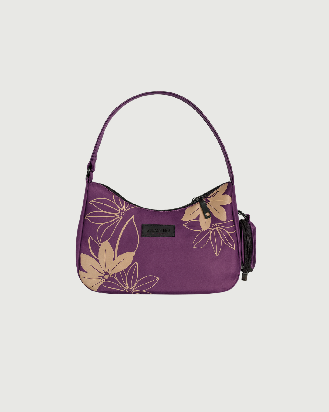 Oceans End Kamalani shoulder and crossbody bag in recycled nylon designed in Hawaii