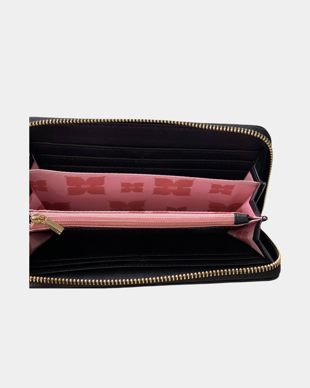 Oceans End palm and Monstera zip wallet with multiple card slots designed in Hawaii