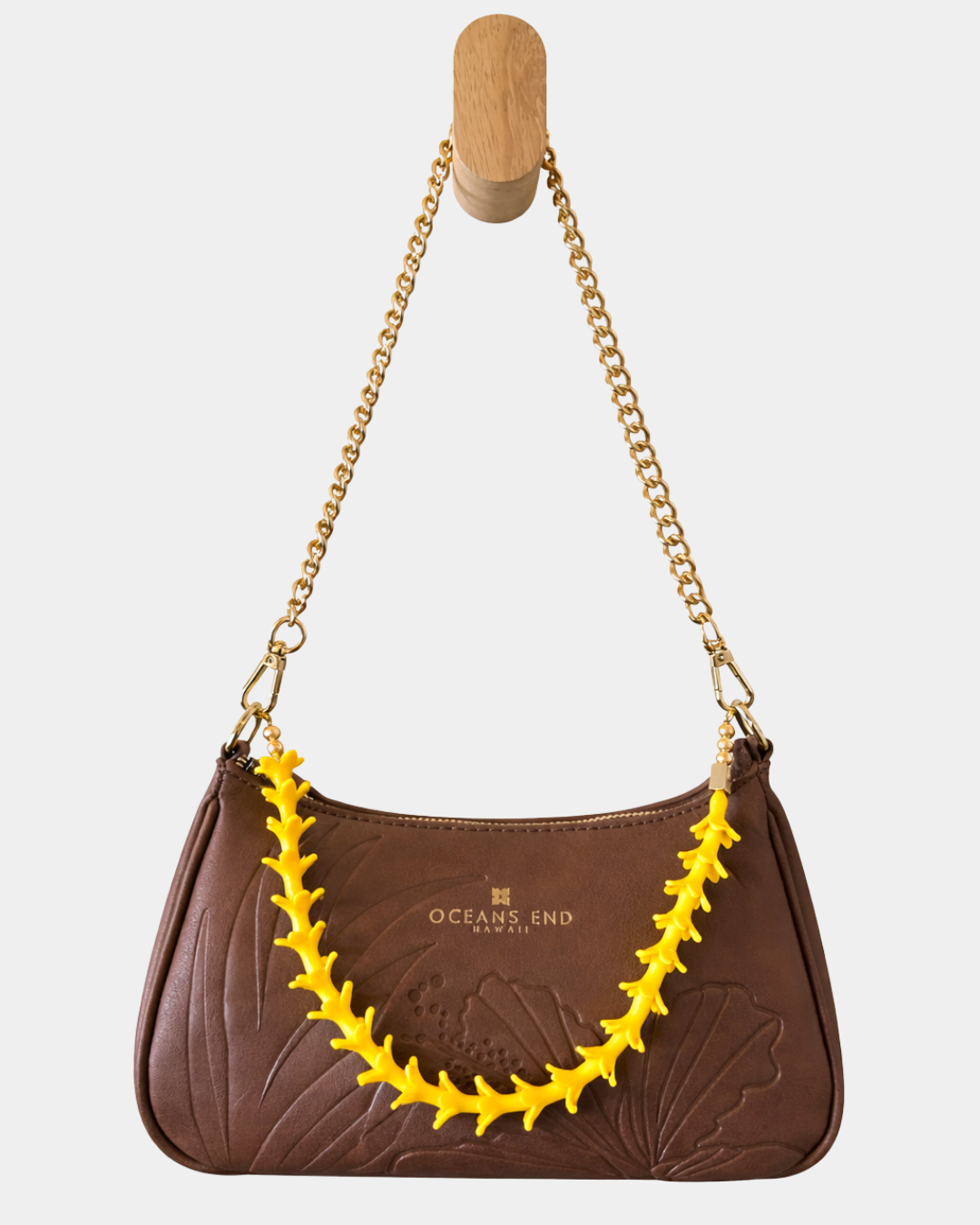 Oceans End Shylynn convertible handbag and crossbody bag in vegan leather designed in Hawaii