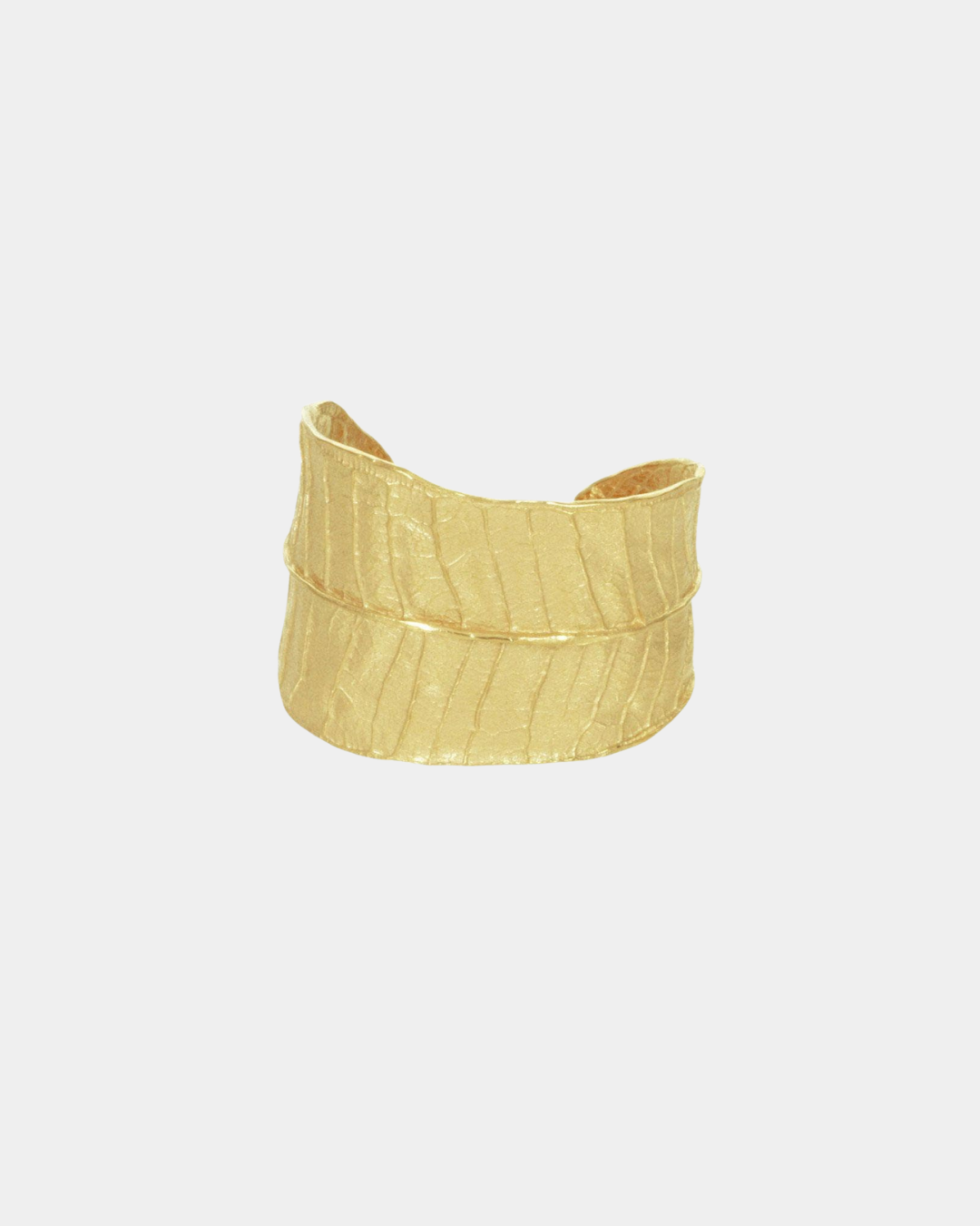 Handcrafted plumeria cuff bracelet inspired by Hawaiian flower motifs