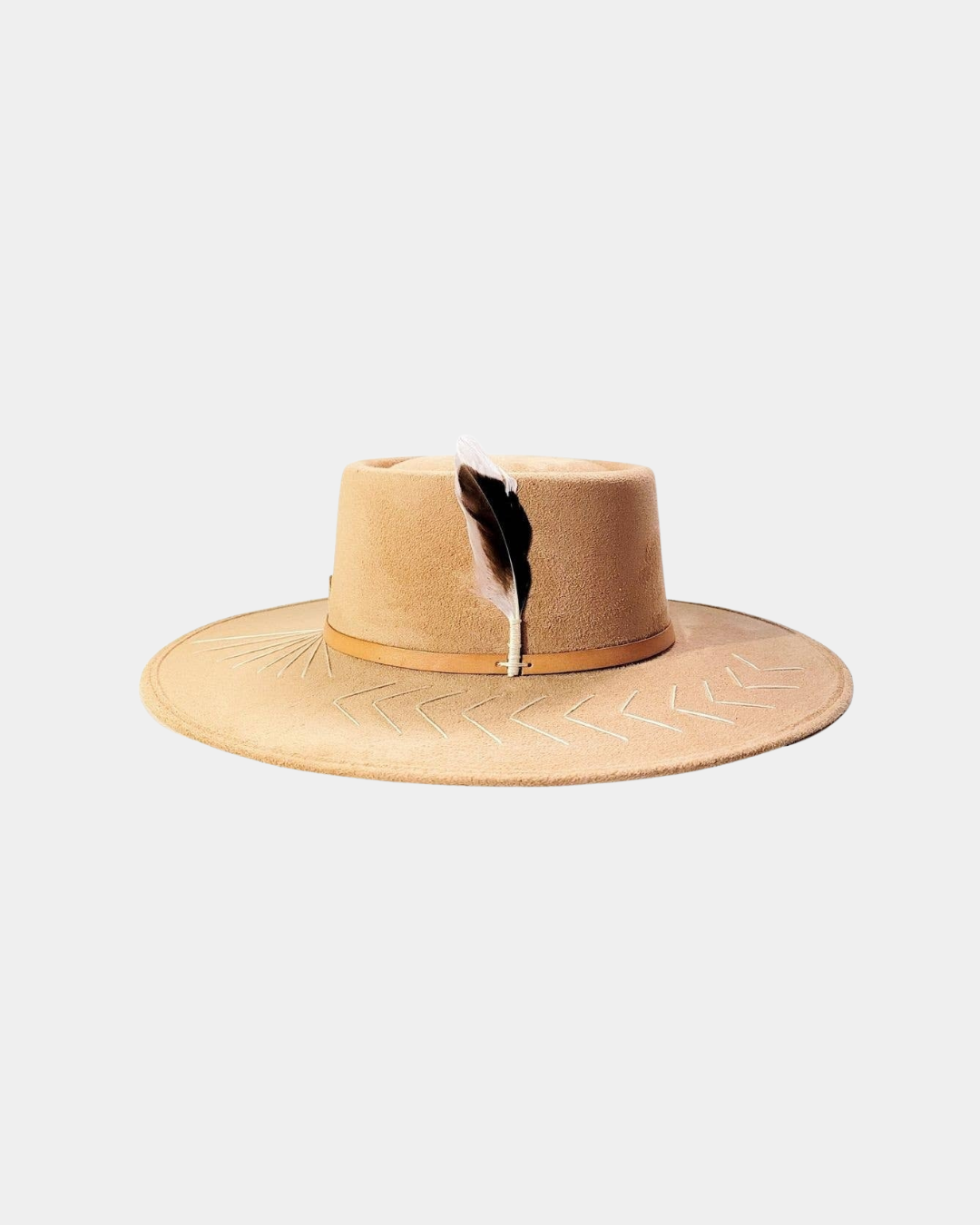 Close-up texture detail on the Spencer Hat.