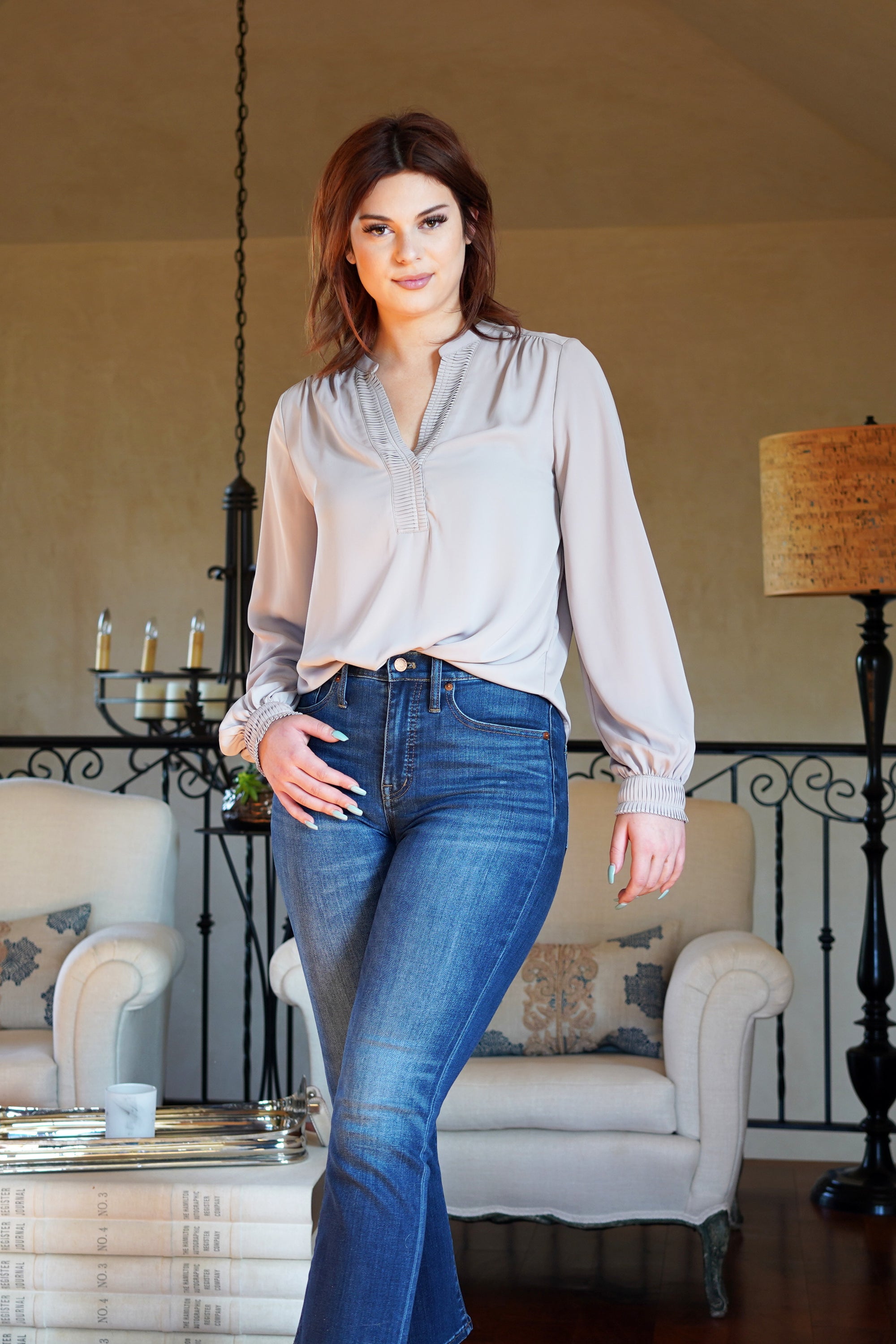 The "Office" Blouse - The Flaunt