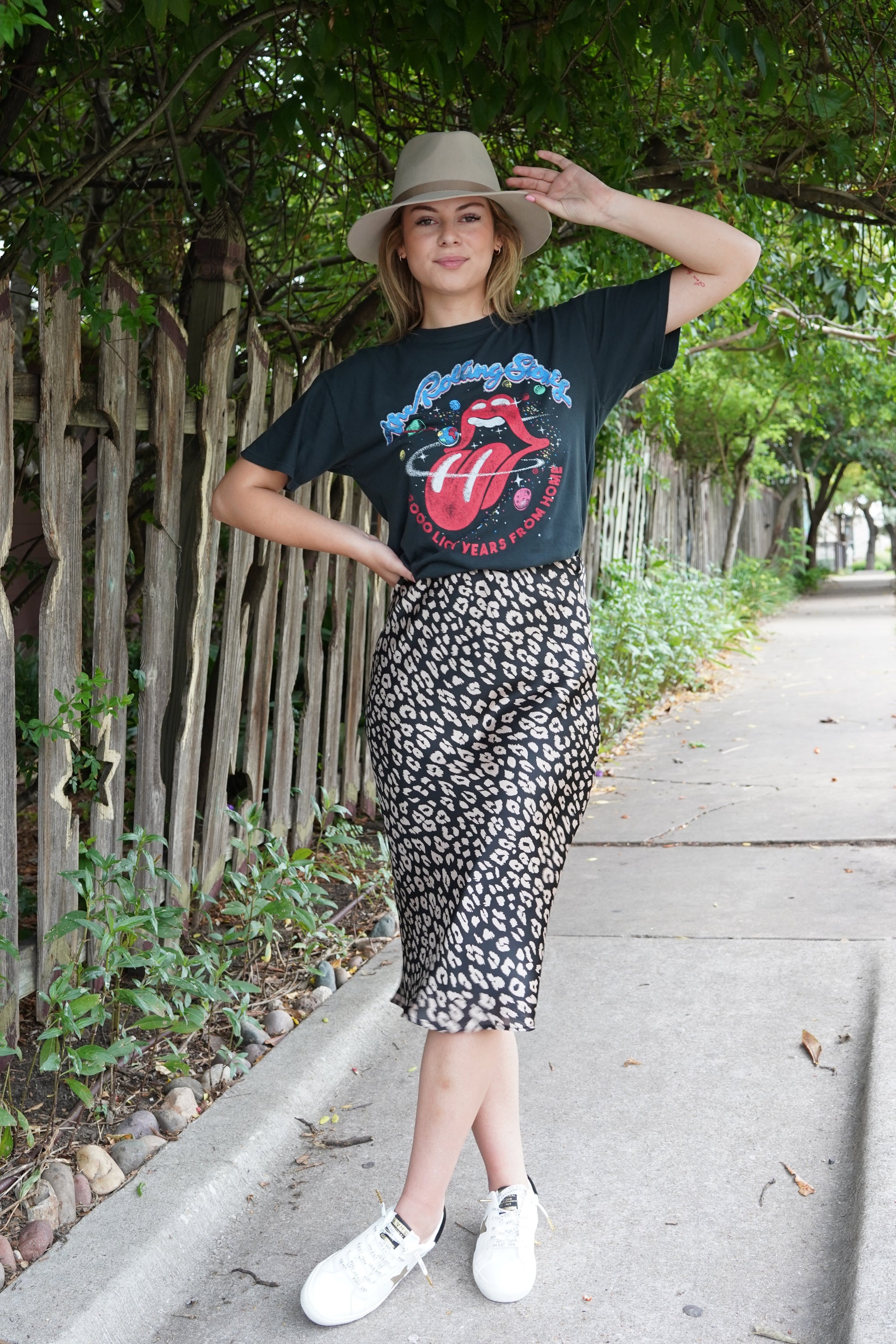 Rolling Stones Galaxy Graphic Tee - The Flaunt
