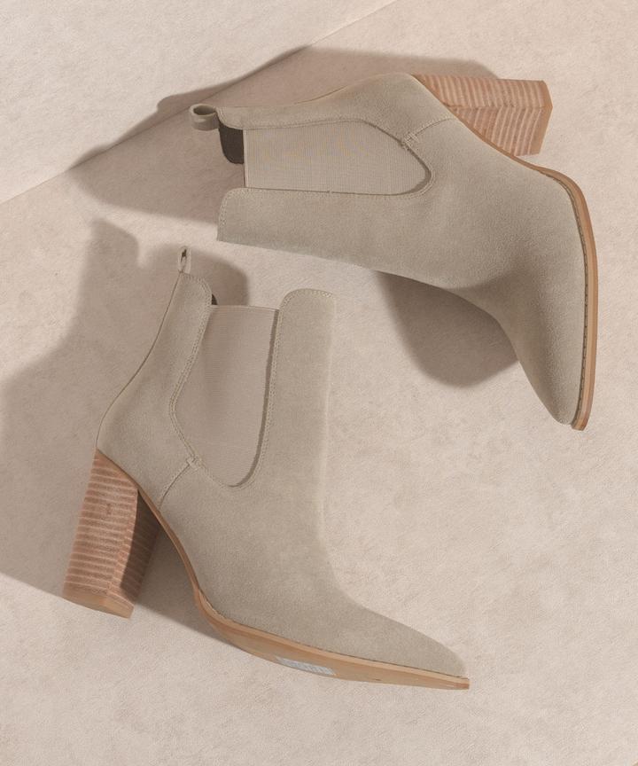 Esmee Faux Suede Bootie - The Flaunt