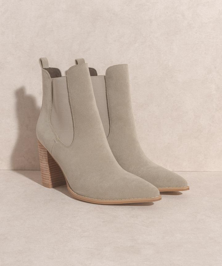 Esmee Faux Suede Bootie - The Flaunt