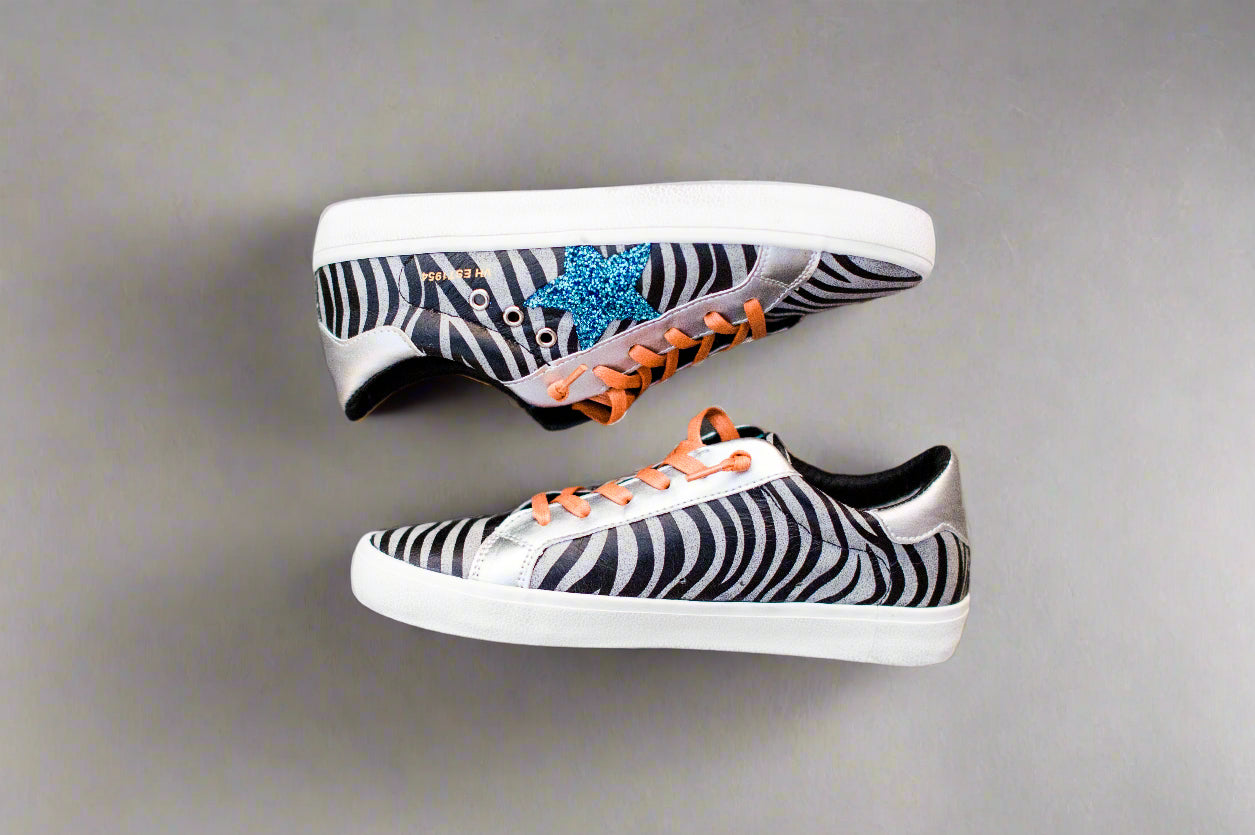 Zebra Rush Sneaker - The Flaunt