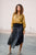 Shimmer Smocked Waist Skirt - The Flaunt