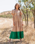 Gemini Color Block Maxi - The Flaunt