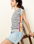 Striped Hamilton Knit Top - The Flaunt